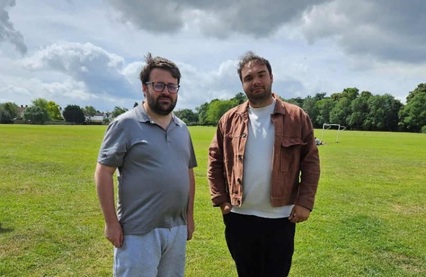 Councillors Secure New Hedge to Protect Coney Hall Recreation Ground from Travellers